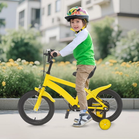 Children's Bicycle, 14'' Children's Bicycle, Children's Learning Bicycle For Children'S Riding, Lessons, Recreation, Or Exercise