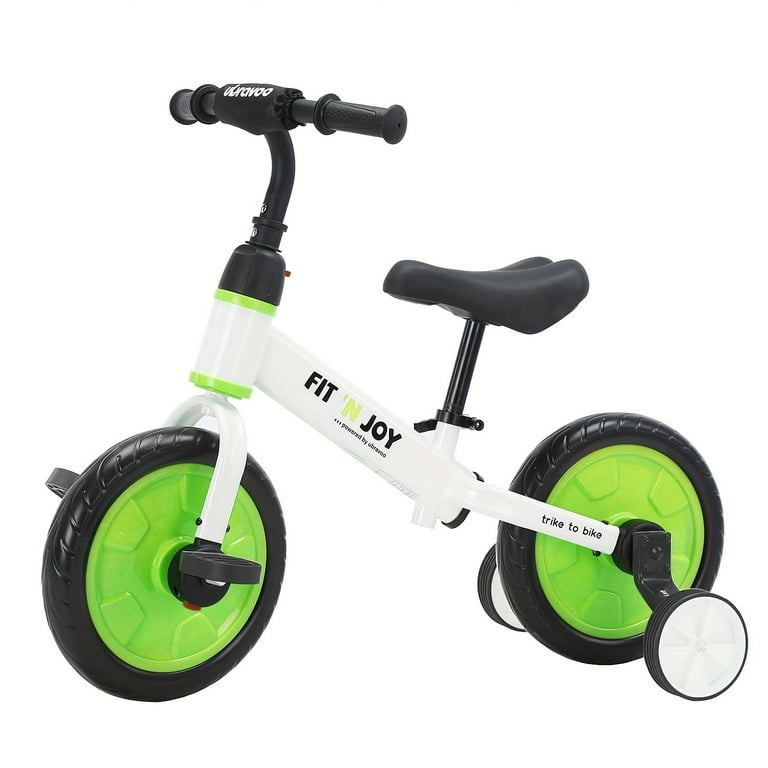 Children s Bikes 4 in 1 Balance Bike for Children with Pedals and Stabilisers Trike to Bike Children s Bike for Boys and Girls from 2 to 5 Years Walmart