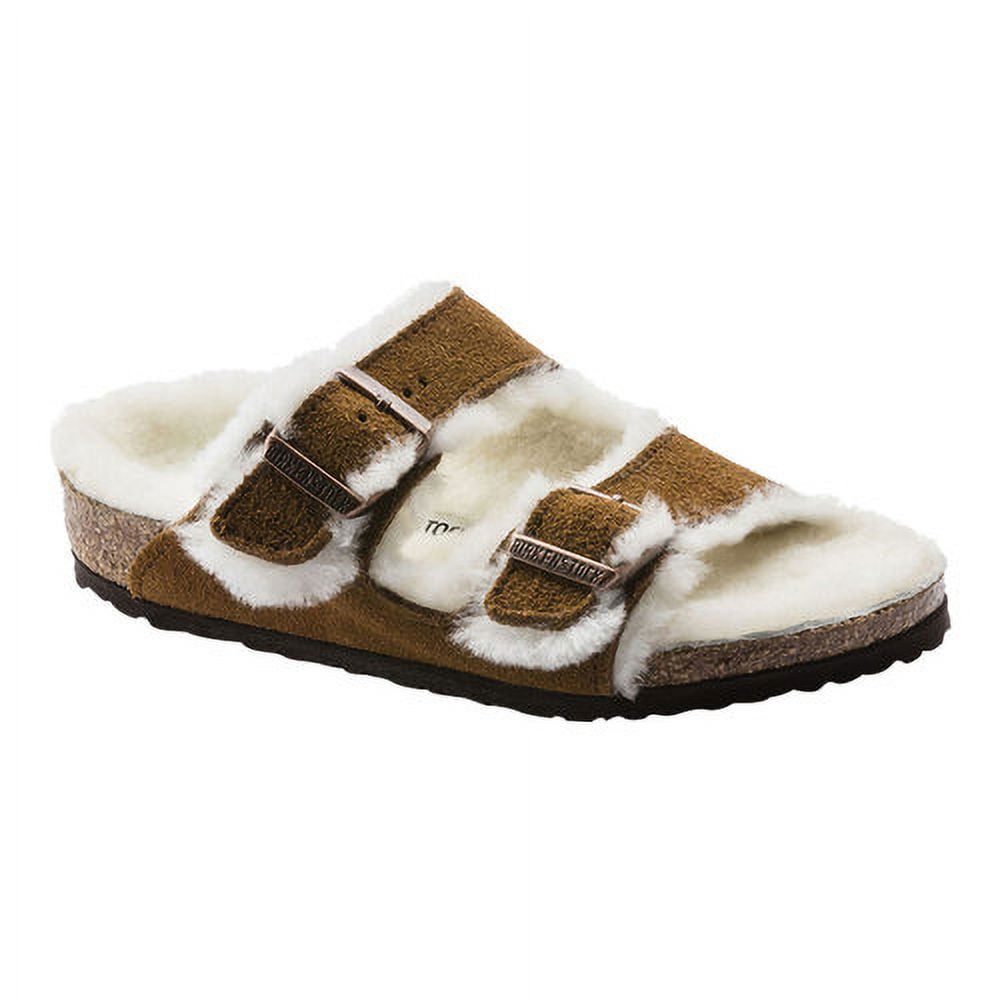 Children's Birkenstock Arizona Shearling Two Strap Slide