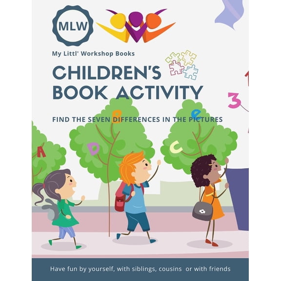 Children's Book activity: Find the seven differences in the pictures, (Paperback)