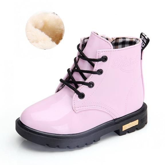 Children's Boots, Leather Boots, Short Boots, British Fashionable Single Boots