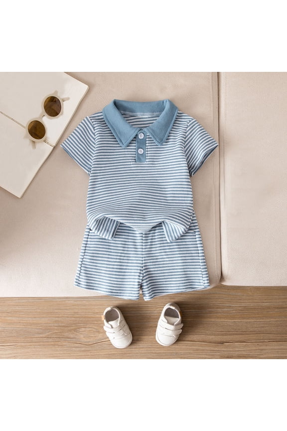 Children's Bow Fashion D Two-Piece Round-Neck Pullover Set For Boys And Girls Top And Pants