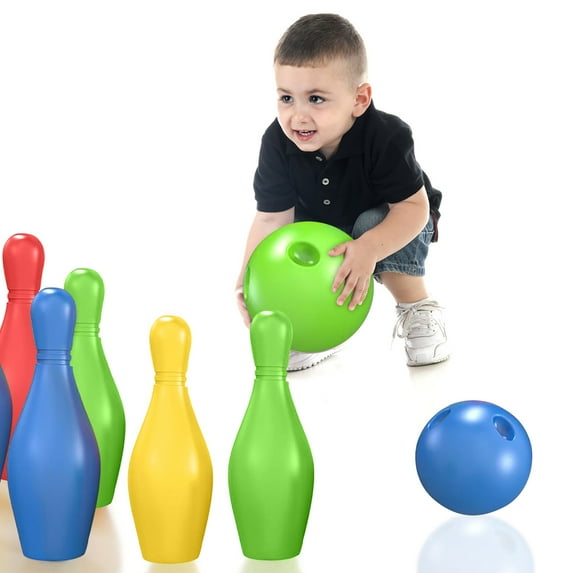 Children's Bowling Game, 12-Piece Bowling Set For Boys And Girls, Outdoor Sports Ball Parent-Child Interactive Games, Indoor And Outdoor Toys