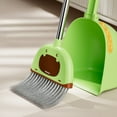 thumbnail image 1 of Children's Brooms and Dustpan Set, Cleaning Supplies for Home, Stainless Steel Handle Brooms with Dustpan Combo Set for Home Office, Space Saving Design with 180 Degree Rotatable Head, 1 of 7
