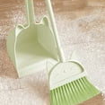 thumbnail image 1 of Children's Brooms and Dustpan Set, Household Cleaning Supplies, Stainless Steel Handle Brooms with Dustpan Combo for Home Office, Space-Saving Polypropylene Broom and Pan Set with 180° Rotatable Head, 1 of 7