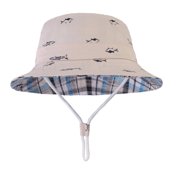 Children's Bucket Hat Children's Bucket Hat Design Baby Fisherman Hat B17-Yellow