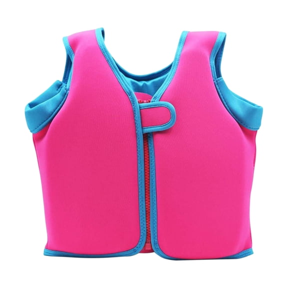 Children's Buoyant Life Jacket with Secure Closure System, Comfortable Swimsuit Undershirt for Pool Beach Water Activities and Safety