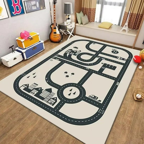 Children's Cartoon Carpet Living Room Carpets for Bedroom Traffic Play Floor Mats Children's Room Decoration Area Rugs Non-slip