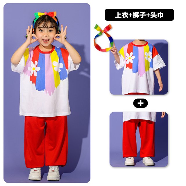 Children's Cheerleading Costume Spring Long Sleeve Competition Suit