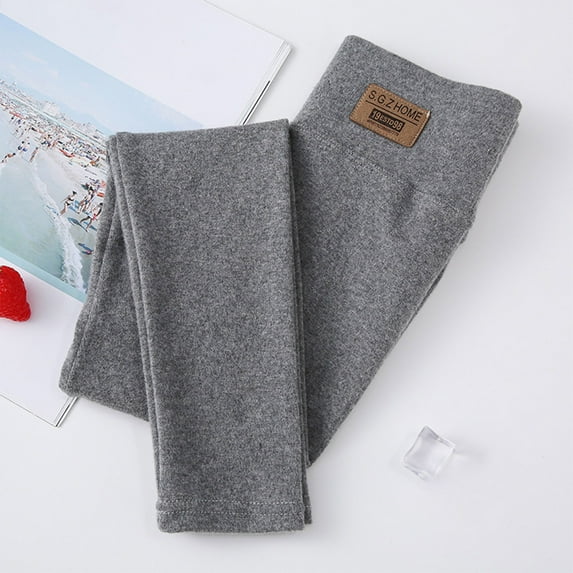 Children's Children's Solid Color Cotton Spring and Tight High Waisted Pants With Leggings Girls Sweat Pants Size 14-16 Clothes Teen Girls