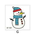thumbnail image 1 of Children's Christmas luminous tattoo stickers face stickers snowflake waterproof luminous tattoo stickers, 1 of 4