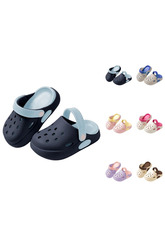 Children's Classic Clog Shoes Summer New EVA Outer Wear Cartoon Cute Baby Toe Slippers on Sandals For Boys And Girls