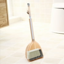 Children's Cleaning Set, Broom & Dustpan Combo, Fun Educational Housework Tools, Safe PVC Joints, Space-Saving Storage, Rotating Broom Head, Pet Hair Removal, 3-Layer Bristles