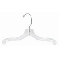 thumbnail image 1 of Children's Clear Plastic Dress Hanger - 12", 1 of 1