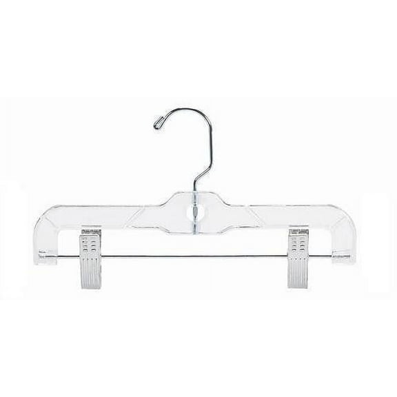 Children's Clear Plastic Pant/Skirt Hanger - 10"