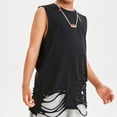 thumbnail image 1 of Children's Clothing Europe And The United States Fashion B-rand Cut Children's Vests Summer Thin Men And Girls Hip Hop Bottoms Boys Sweater Coat Tops Spring Fall Clothes Boys Shirts Tees, 1 of 5