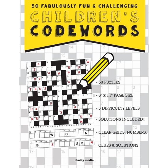 Children's Codewords: 50 fabulously fun & challenging puzzles for children, (Paperback)