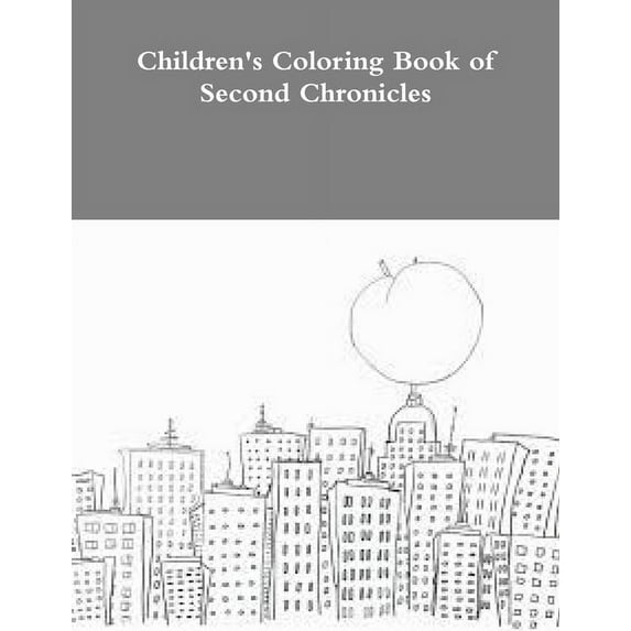 Children's Coloring Book of Second Chronicles, (Paperback)
