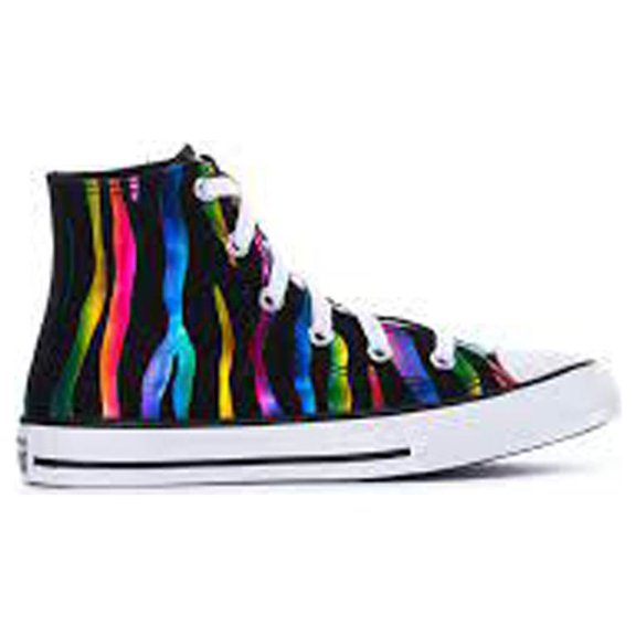 Children's Converse Chuck Taylor Archive Zebra Canvas High Top