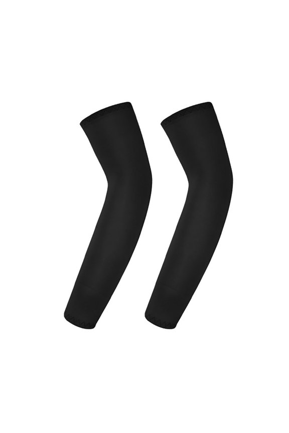 Children's Cooling Arm Sleeves Kids UV Protection Sunscreen Quick Dry Straight Arm Guards for Outdoor Sports Cycling Running Playing Everyday Casual Activewear Accessory