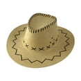 thumbnail image 1 of Stylish Suede Western Cowboy Hat for Kids Themed Events Dress Up Accessories and Holiday Celebrations, 1 of 3
