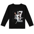 thumbnail image 1 of Children's Cristiano Ronaldo Breathable Long Sleeve T-shirt, Unique Print for Autumn, 1 of 2