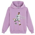thumbnail image 1 of Children's Cristiano Ronaldo Cotton Pullover Hoodie Long Sleeve Tops Sweatshirt Hooded for Boys Girls Hoodies Clothing, 1 of 2