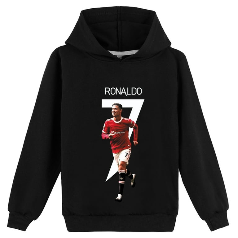 Children's Cristiano Ronaldo Hoodie Pullover Cotton Sweatshirt