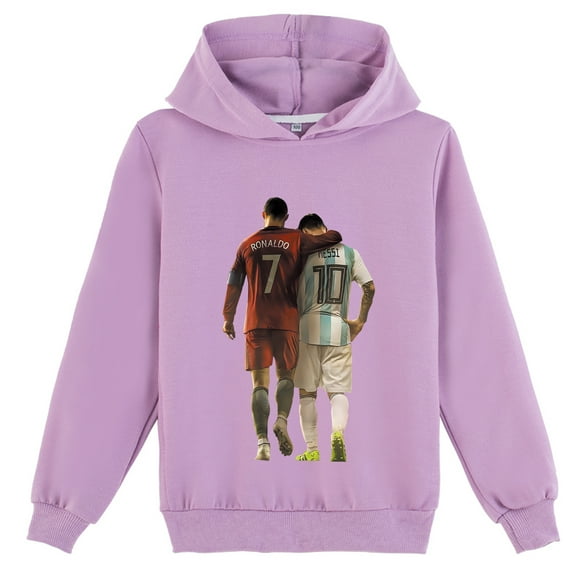 Children's Cristiano Ronaldo Pullover Hoodie, Long Sleeve, Spring Autumn, Unisex