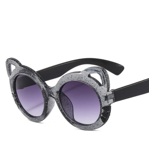 Children's Cute Cat Ears Sunglasses for Boys Girls Outdoor Cartoon UV Protection Sun Glasses Fashion Versatile Baby Eyewear