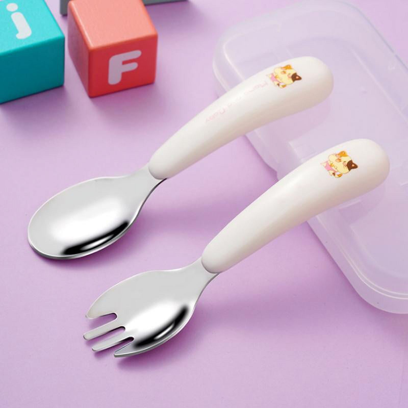 Children's Cutlery Set Stainless Steel Children's Spoon and Fork