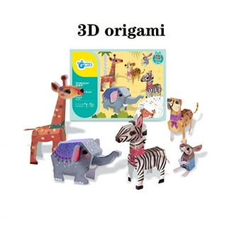 Dream Fun Craft Kits for Kids, Handmade Toys Games Gifts for 6 7 8 9 10 11  12 Year Old Boys Girls, Origami Patterned Colored Paper Craft Book Kit