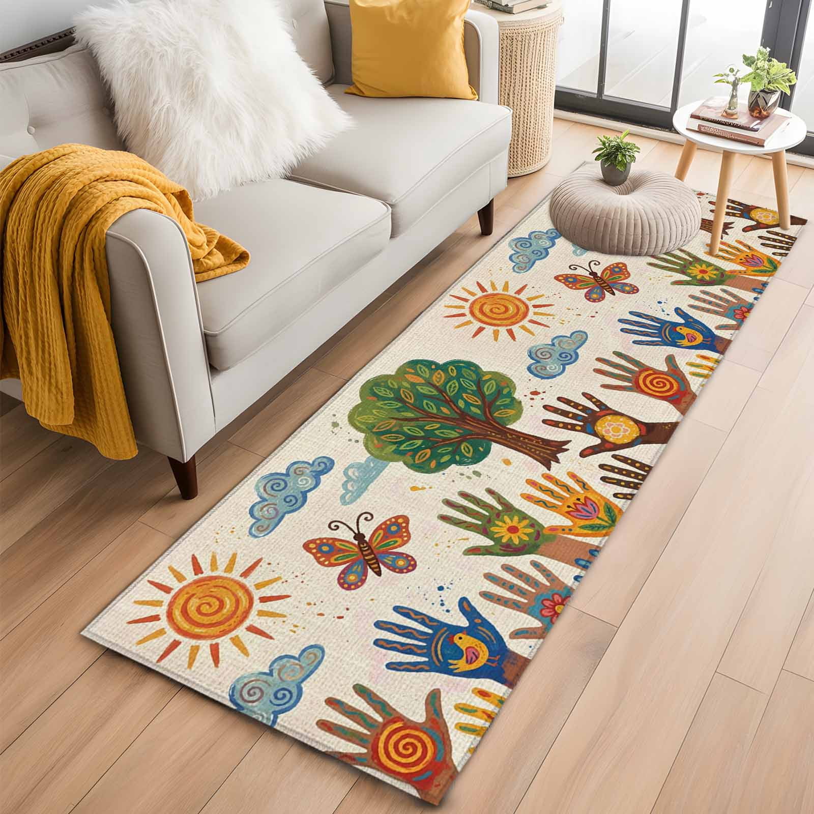 Children's Day 2'x6' Runner Rugs for Hallway Kitchen Bedside Non Slip ...