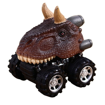 Children's Day Gift Toy, Dinosaur Model Toy, Mini Pull Back Dinosaur Car Toy for Kids, Plastic Material, Approx 7x5x6cm, Fun Walking Action, Educational and Interactive Gift for Children