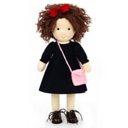 Childrens Day Gift for Kids - Waldorf Doll Handmade Rag Doll Collectors Plush Doll with Exquisite Box