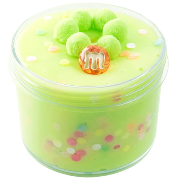 Children's Decompression Slime Toy With Soft Elastic Texture And Sound Effects, Non-Sticky Pearl Milk Tea Scented Slime For Stress Relief And Hand-Eye-Brain Coordination, 240Ml