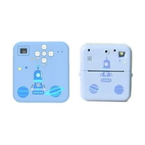 Children's Digital Camera High-definition Student Instant Cameras Printable Photographed And Recorded Blue