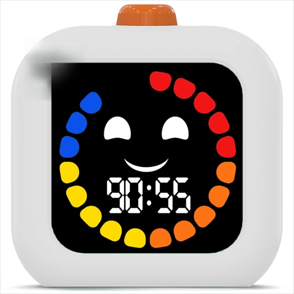 Children's Digital Visual Timer - Rechargeable, Silent Up/Down Timer, 99-Minute Countdown, Suitable for Classrooms, Homes, and Treatment Facilities - Fosters Focus and Independence