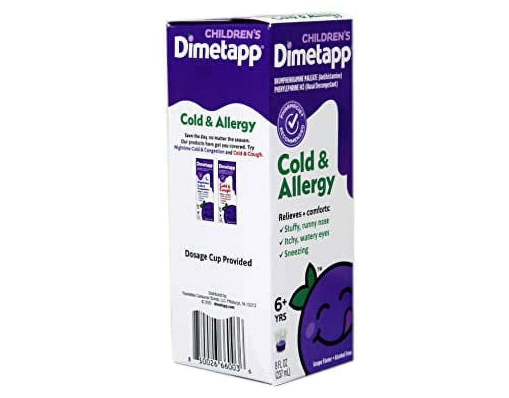 Children’s Dimetapp Cold & Allergy 8oz