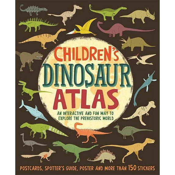 Children's Dinosaur Atlas (Hardcover)