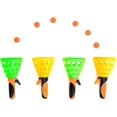 thumbnail image 1 of Children's Docking Interactive Throwing and Catching Ping Pong Launching Catapult Ball Toys Outdoor Parent-Child Toy Ball Catcher 4 launchers + 6 Balls, 1 of 7