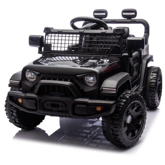 Electric Car, 24V with Parental Control, Four-Wheel Suspension, Rear-Wheel Drive, Battery Level Indicator, Bluetooth, MP3 Music Playback, LED Headlights