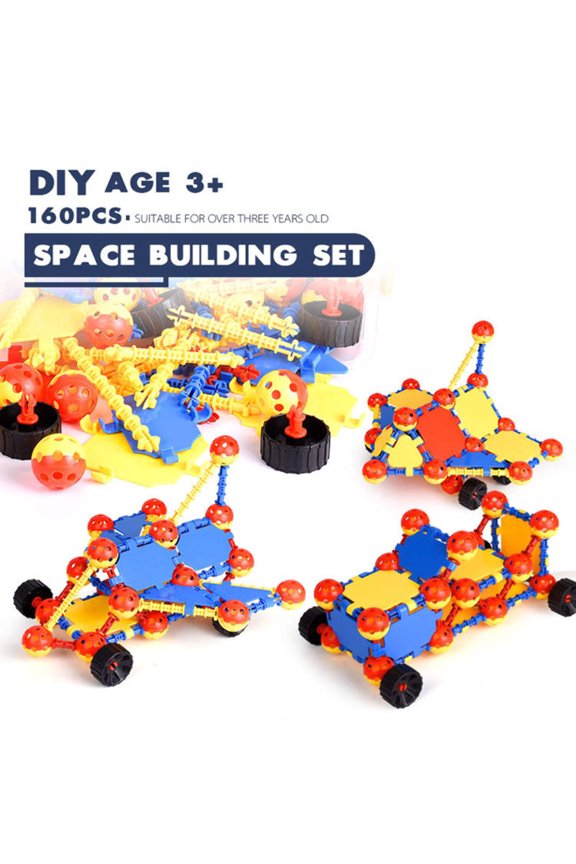 Children's Enlightenment Three-dimensional Assembly Early Education Building Block Toys