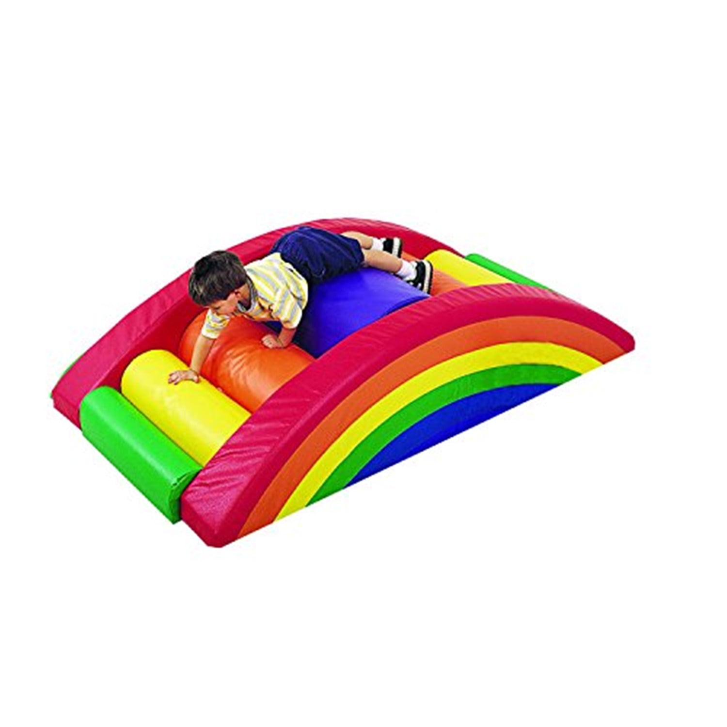 Children's Factory 10 Piece Rainbow Arch Climber Set