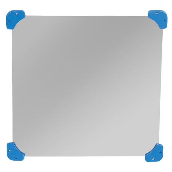 Children s Factory CF 332131 A1 Square Mirror Primary 24 Width 24 Length