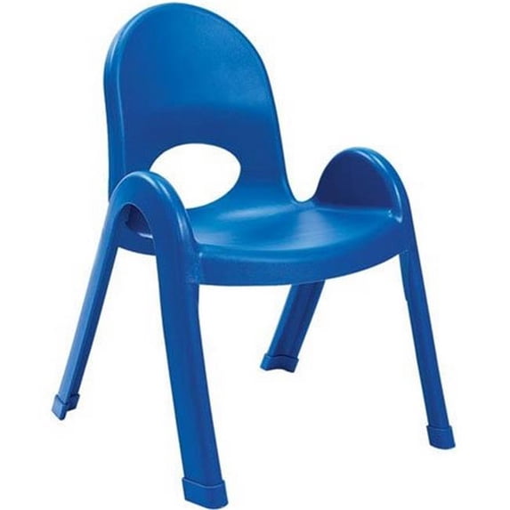 Children's Factory Value Stack 11" Child Chair - Royal Blue
