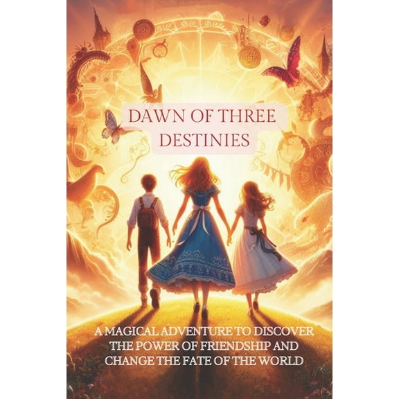 Children's Fairy Tales in Block Letters Dawn of Three Destinies: A Magical Adventure to Discover the Power of Friendship and Change the Fate of the World, Book 4, (Paperback)