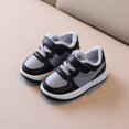 thumbnail image 1 of Children's Fashion Sneakers New Kids White Non-slip Casual Shoes Boys Girls Breathable Sneakers Toddler Outdoor Sports Shoes, 1 of 4