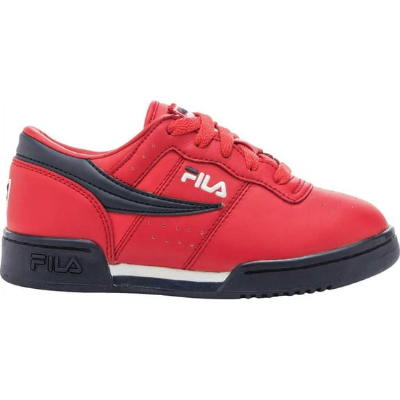 Children's Fila Original Fitness Sneaker Red/Navy/White 11.5 M