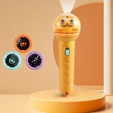 Children's Flashlight Toy,Dinosaur Projection Flashlight with 3 Slides,Early Education Storytelling Light Toy,Soft Lighting for Kids